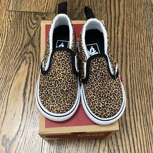 Leopard Slip On Vans